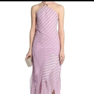 Halston Heritage Printed Silk Dress, Size 8